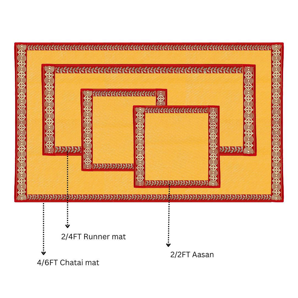 Thumbnail: 4pc set Gota Square