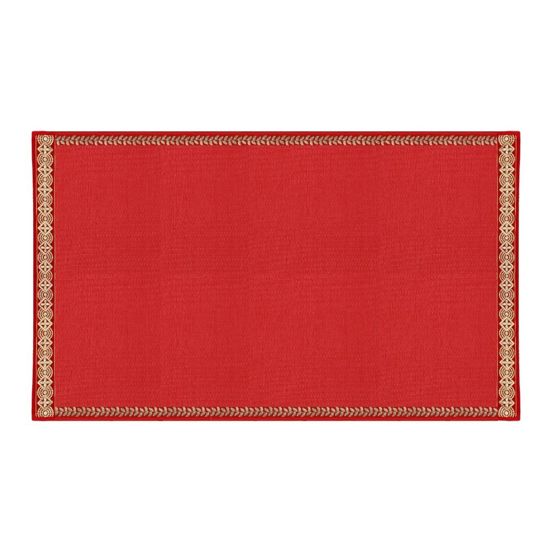Chatai Mat 4/6ft Red Square