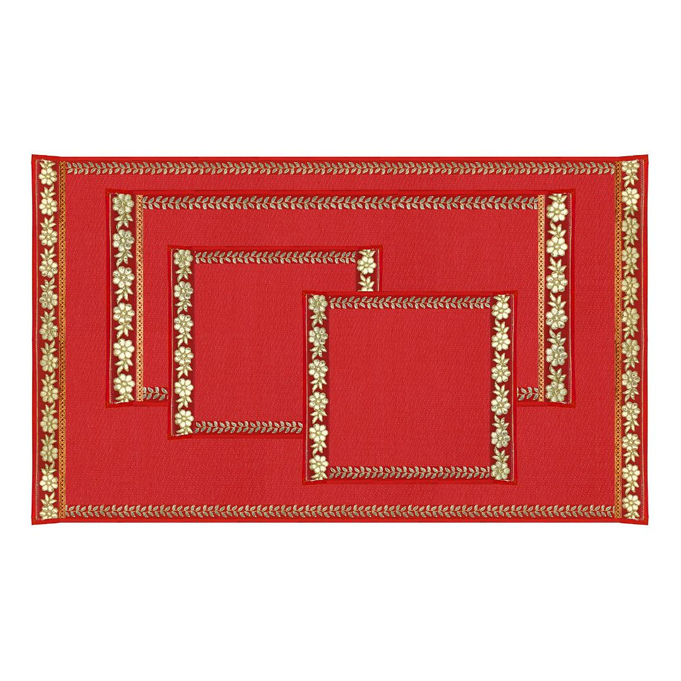 Thumbnail: 4pc set Red Gota