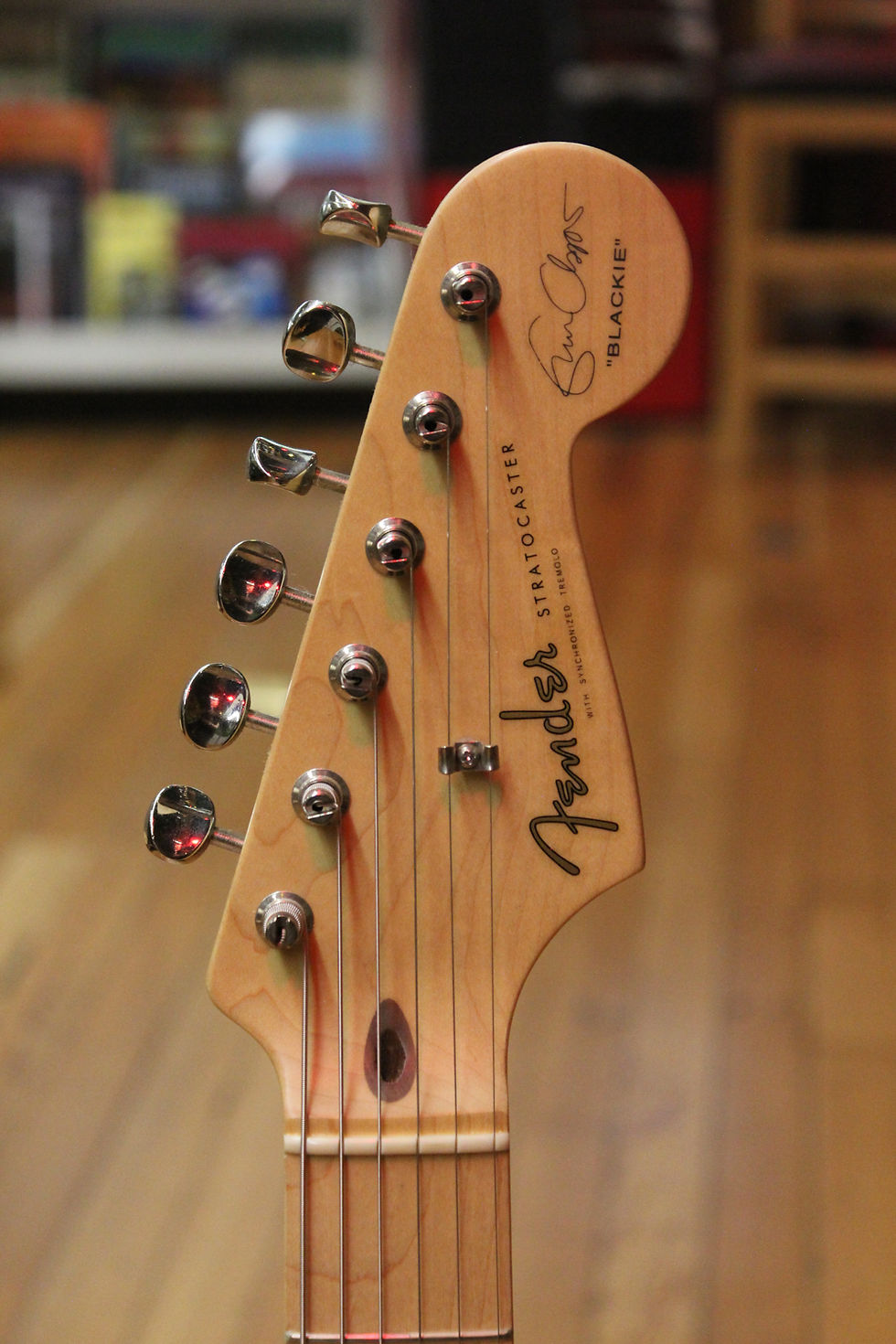 Thumbnail: USED 2000 Fender Eric Clapton Artist Series Stratocaster – "Blackie"