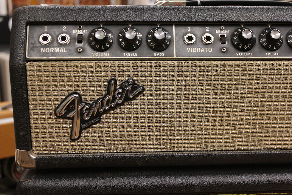 Thumbnail: VINTAGE 1967 Fender Bandmaster w/ 2x10" & 1x12" Cab
