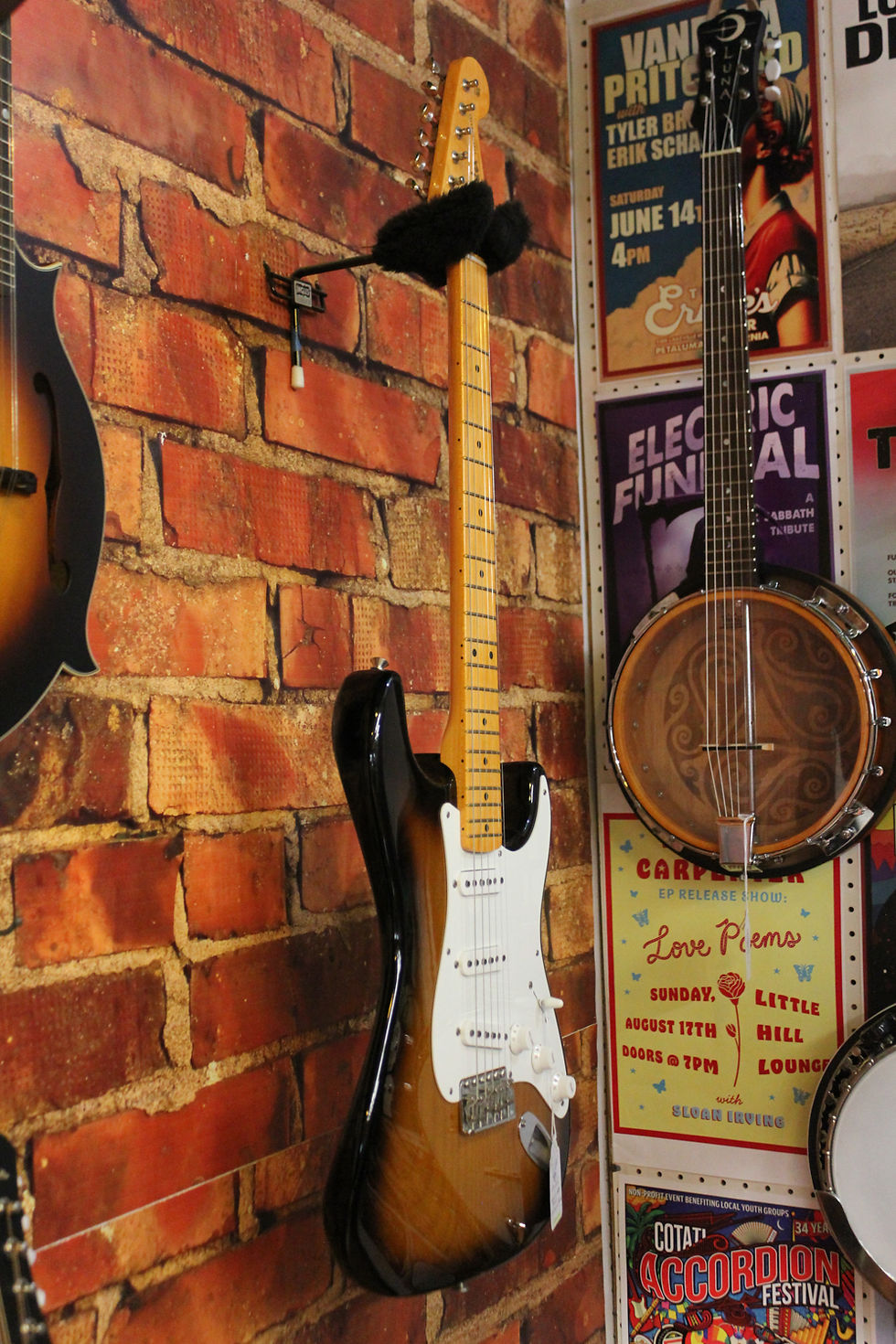 Thumbnail: USED 2022 Fender American Original '50s Stratocaster – 2-Color Sunburst