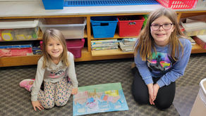 Kindergarteners Share the Story of the Three Little Pigs