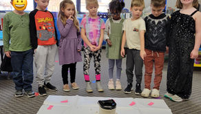 Kindergartens Exploring Corn