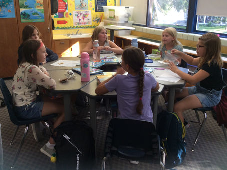 4th & 5th Graders Enjoying Time Together