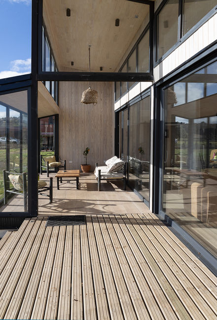 Imagen living 12 - Casa NU - Chiloe - Ignacio Pizarro Arquitecto