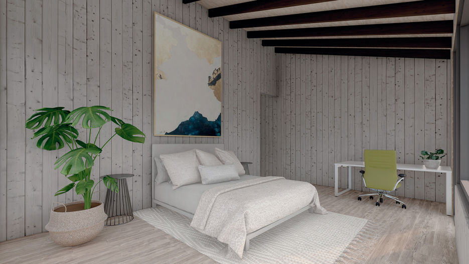 vista interior 5- Casa TE - boyeruca - Ignacio Pizarro Arquitecto