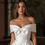 Thumbnail: RODDRSYA Short White Wedding Dress Backless A-Line Off Shoulder Simple Bridal Go