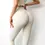 Thumbnail: Hot Selling High Waist Seamless Peach Hip Naked Feeling Leggings Women Fitness R