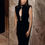 Thumbnail: Mozision Cut Out Sleeveless Maxi Dress Women Gown Elegant Zipper Half High Colla