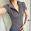 Thumbnail: Summer High Quality Waist Slimming Training Tops Women's Quick-drying Tight Stan