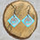 Thumbnail: Cape Cod Charm Sea Glass Dangle Earrings
