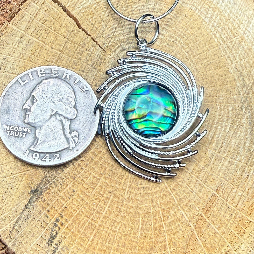 Thumbnail: The Nor'Easter Abalone Necklace
