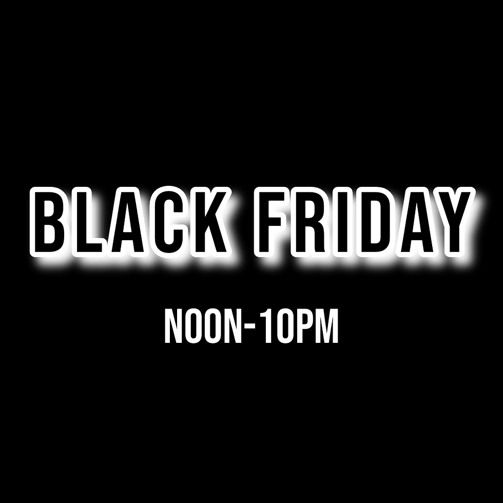 Black Friday at Sahale