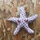 Miniature : Doudou étoile de mer - vague rose/multicolore