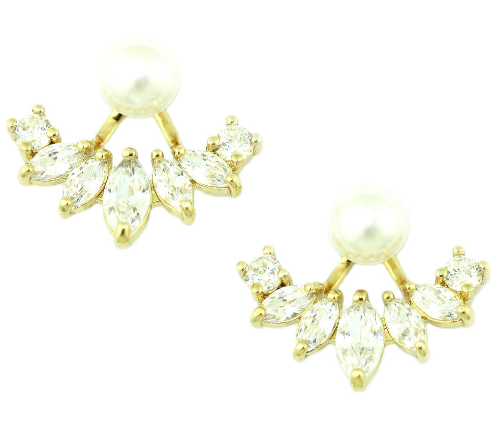 Thumbnail: Iced Pearl Ear Jacket