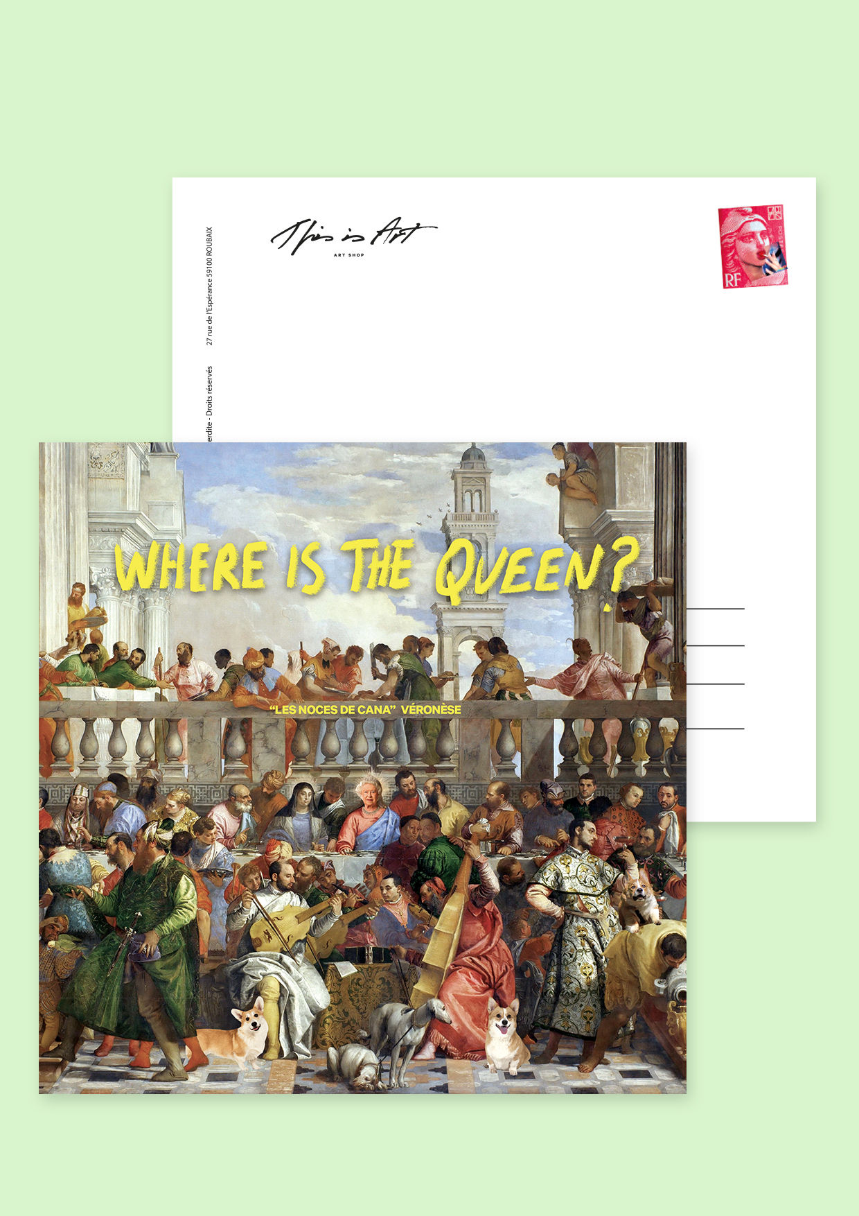 cARTe Les Noces de Cana