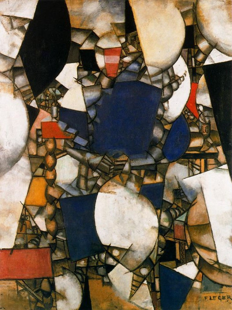 La mujer en azul
