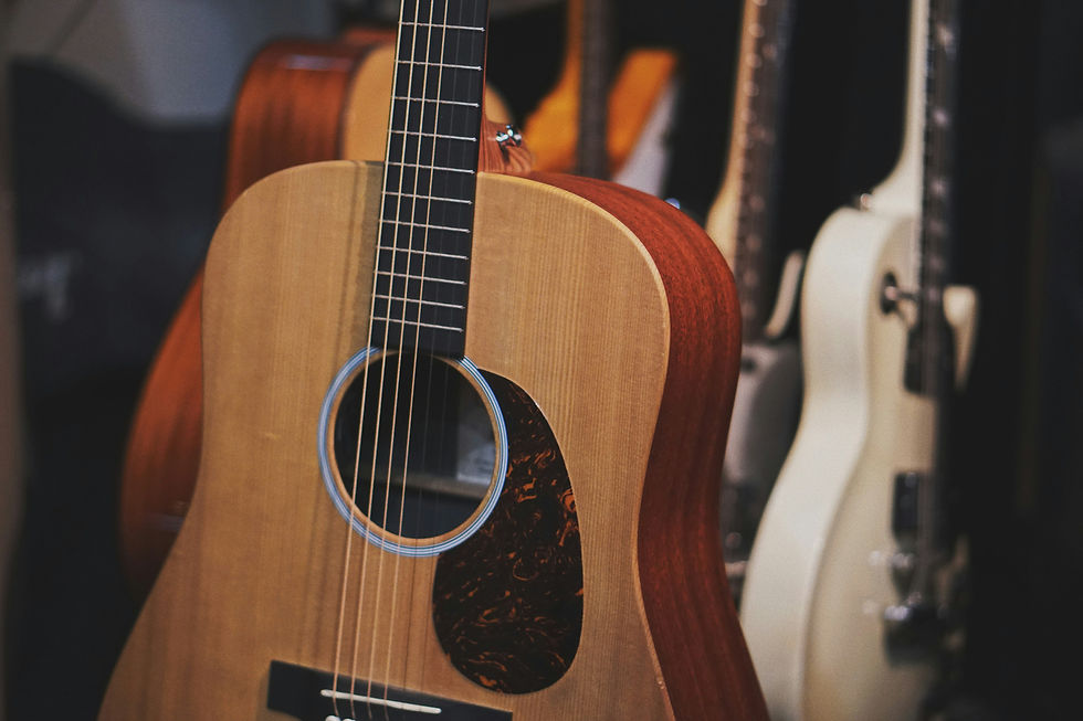 The View From Behind This Guitar
