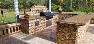 GenX Builders - Exterior Works, Grill Area Remodeling