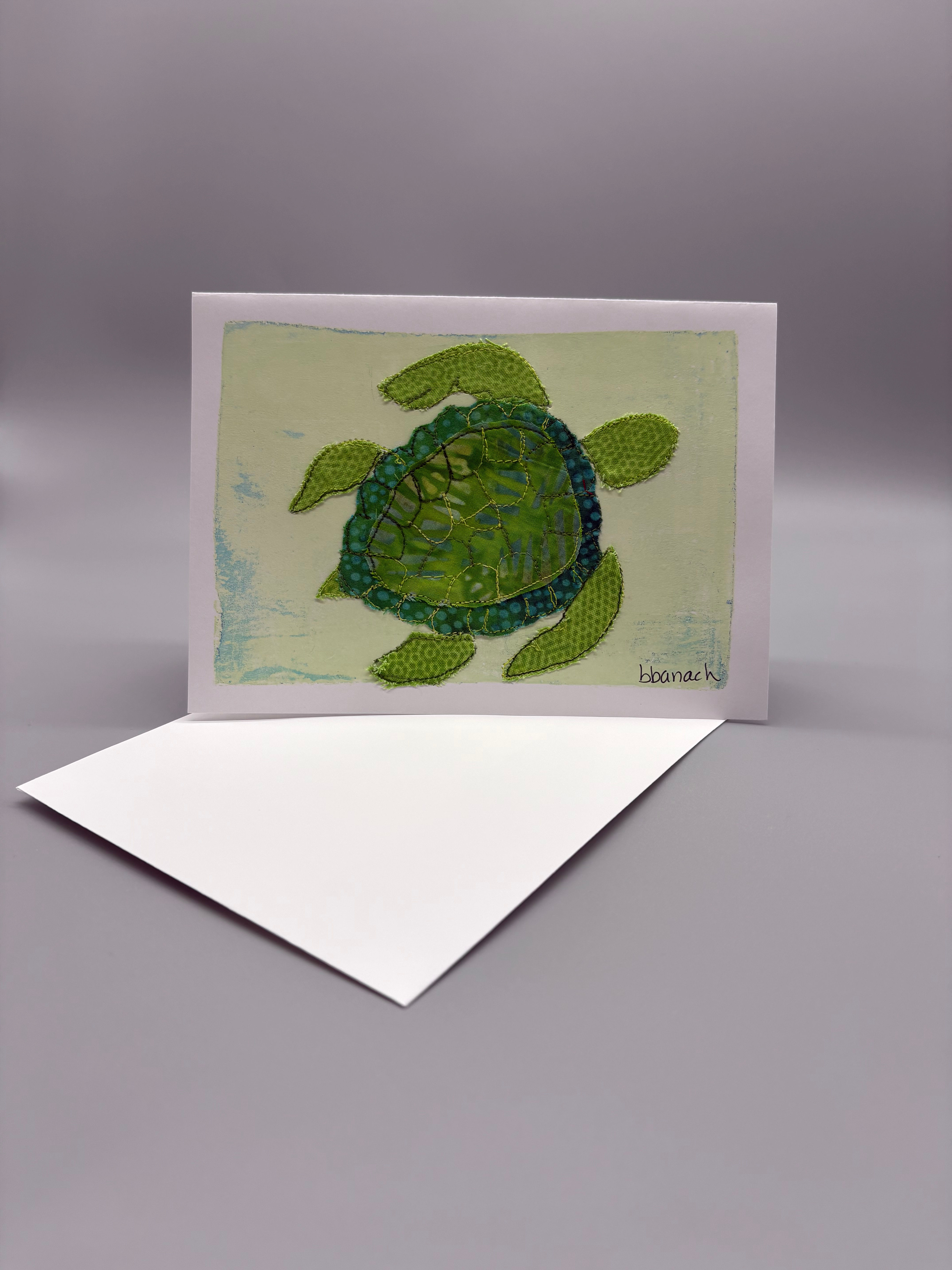 Sea Turtle Card