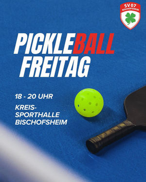 Der Pickleball-Freitag ist zurück!