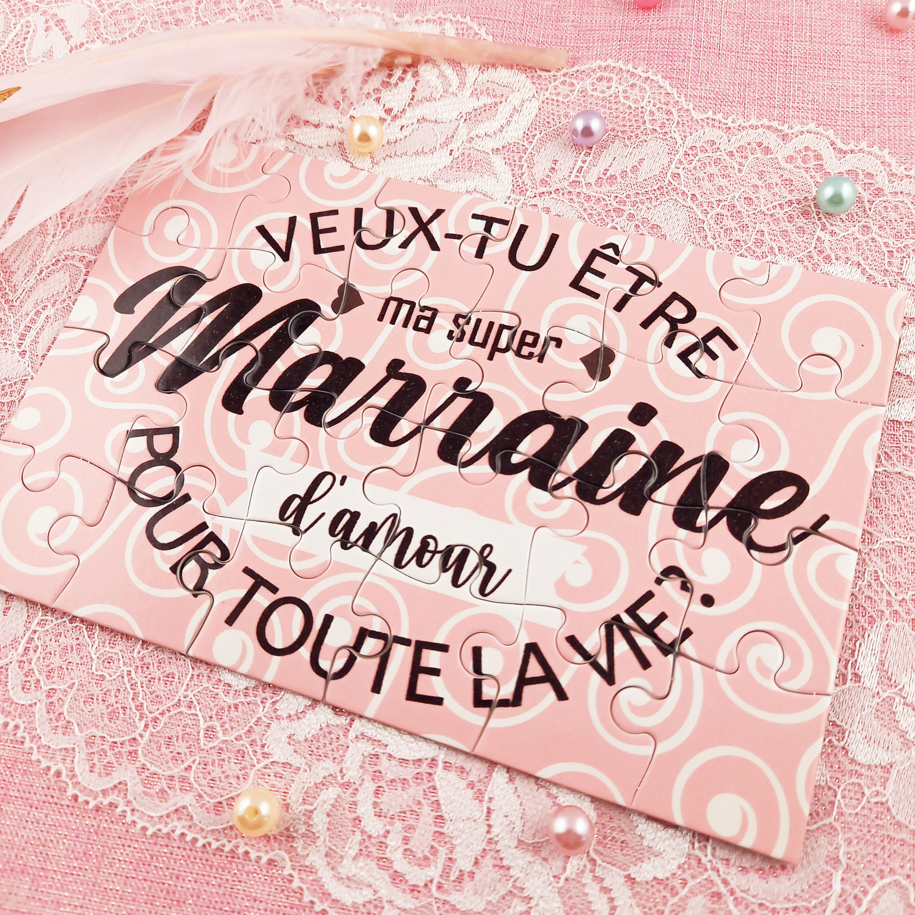 Mini puzzle Marraine