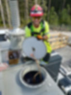 Litslina i genomföring