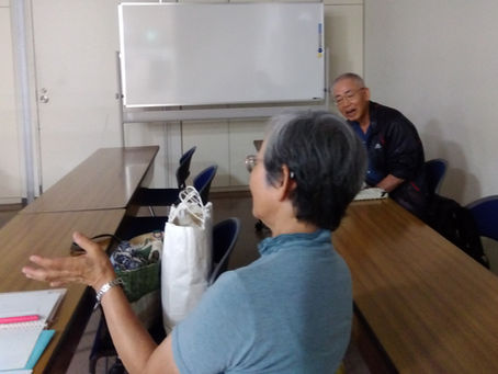 8/9ミニ朗読会とミーテング終了しました