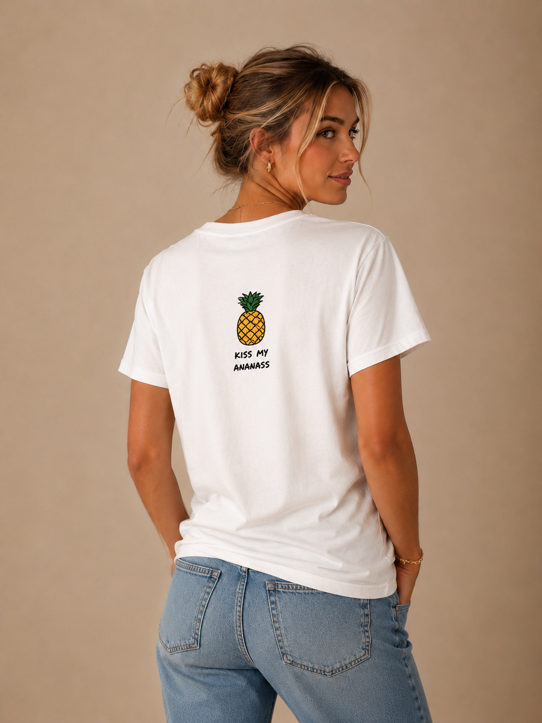 KISS MY ANANASS T-SHIRT