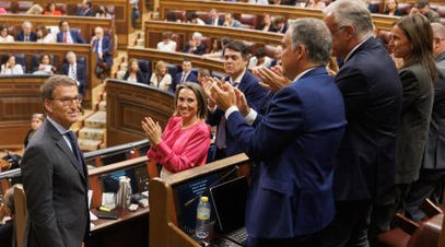 Feijóo fracasa en la primera votación de investidura y se queda a cuatro votos de ser presidente