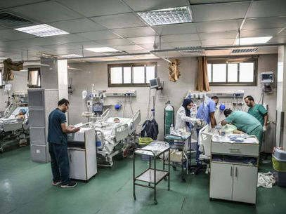 Personal médico en Gaza decide no dejar hospital a pesar de advertencias