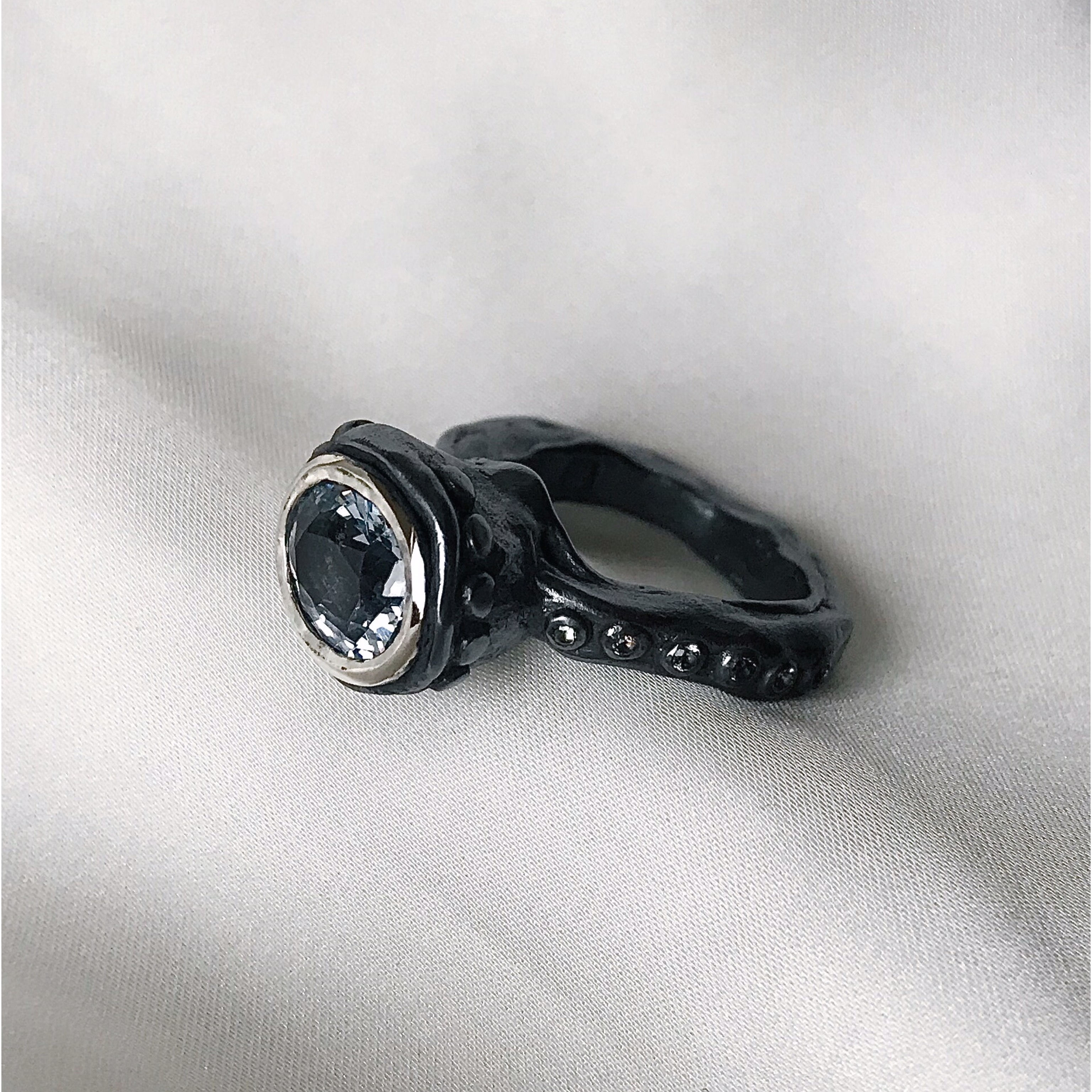 RING XXXI [mihael aqua w diamond]