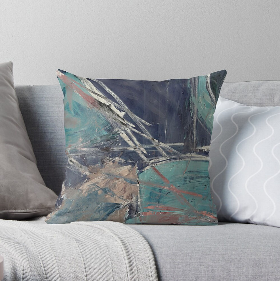 Thumbnail: Throw Pillow, Teary Eyed