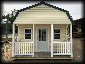 12x24 Vinyl Porched Lofted Yoder Shed.jp