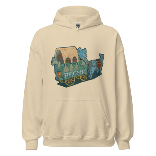 Brophy Wagon Hoodie | Daniel Brophy Art