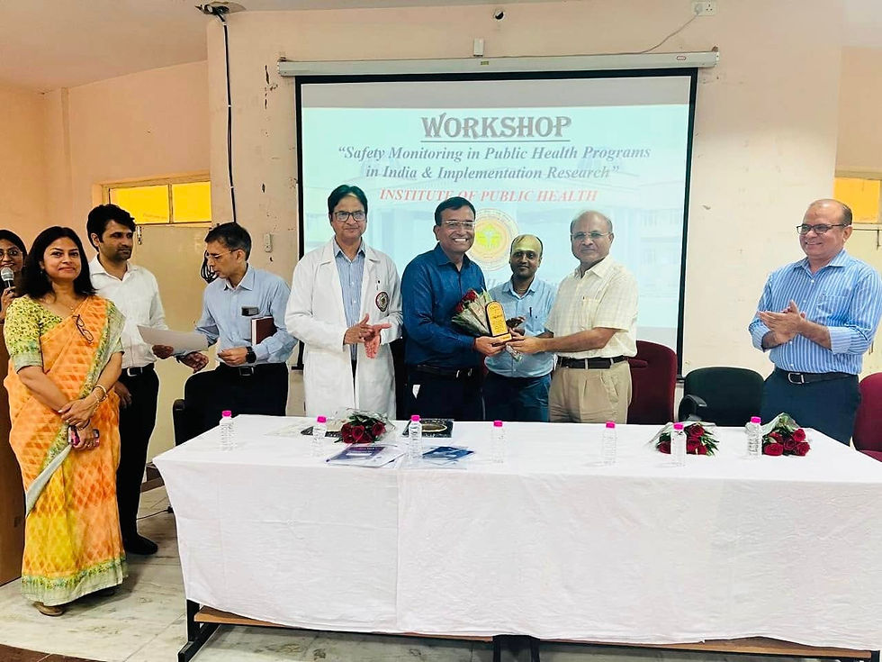 Workshop on Safety Monitoring in Public Health Programmes And Implementation Research