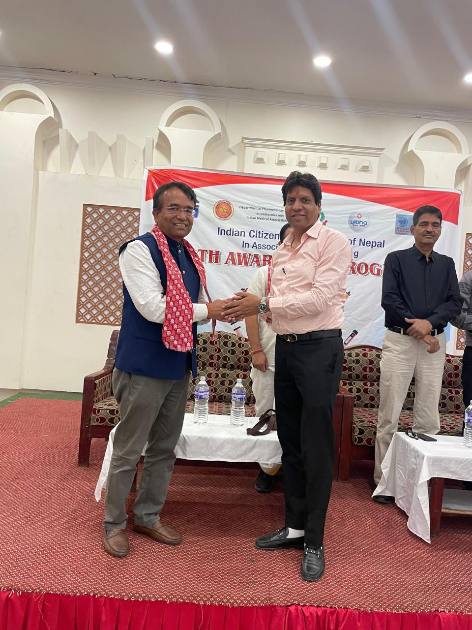 Honour by Indian Citizens Of Nepal