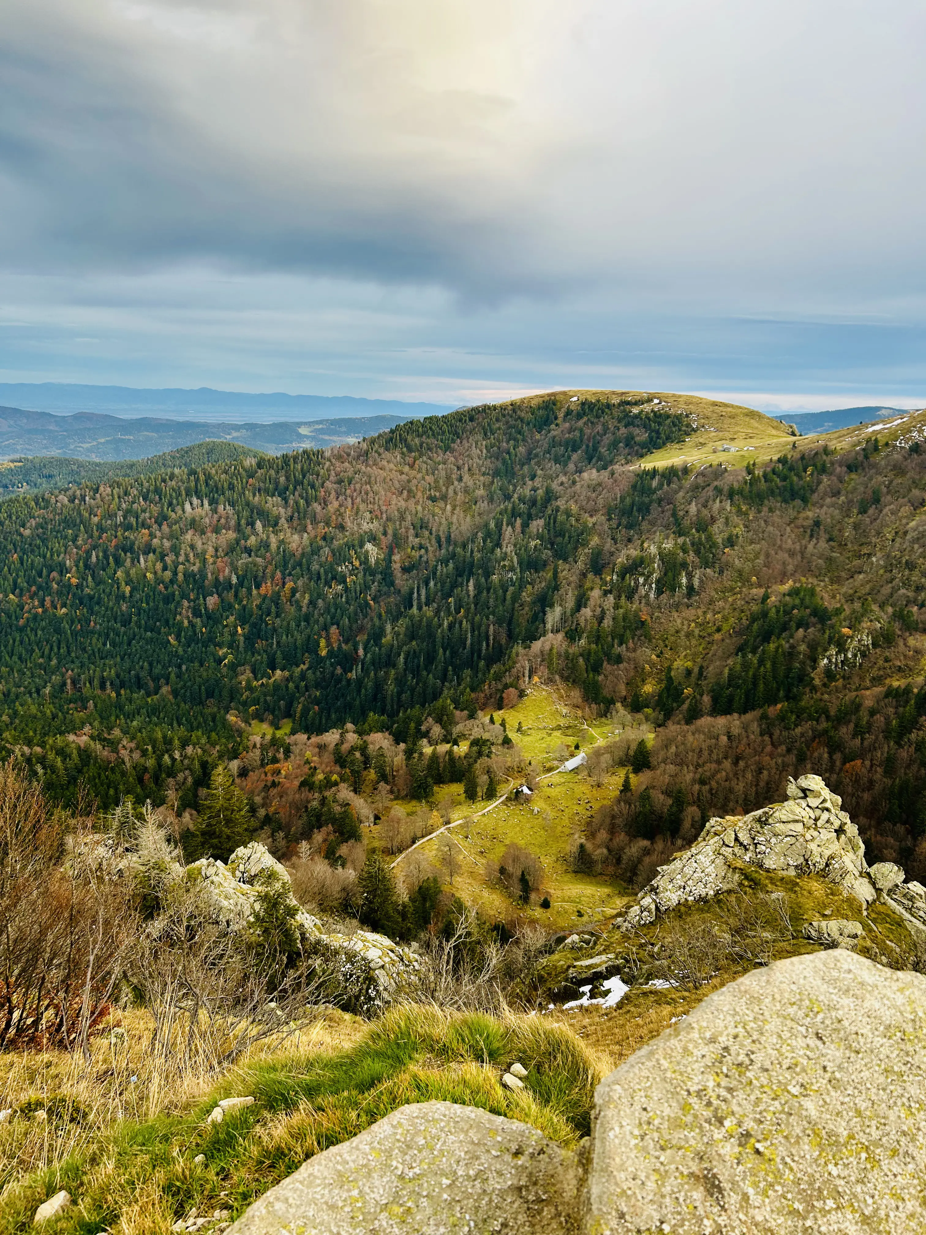 Route des crêtes randonnée Vosges