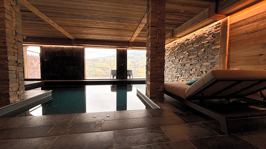 Spa privatif de la Cabane du Breuil à La Bresse