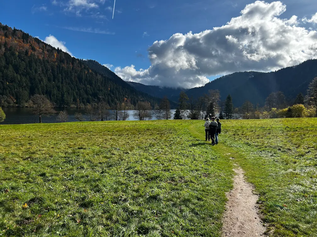lac de Longemer automne famille