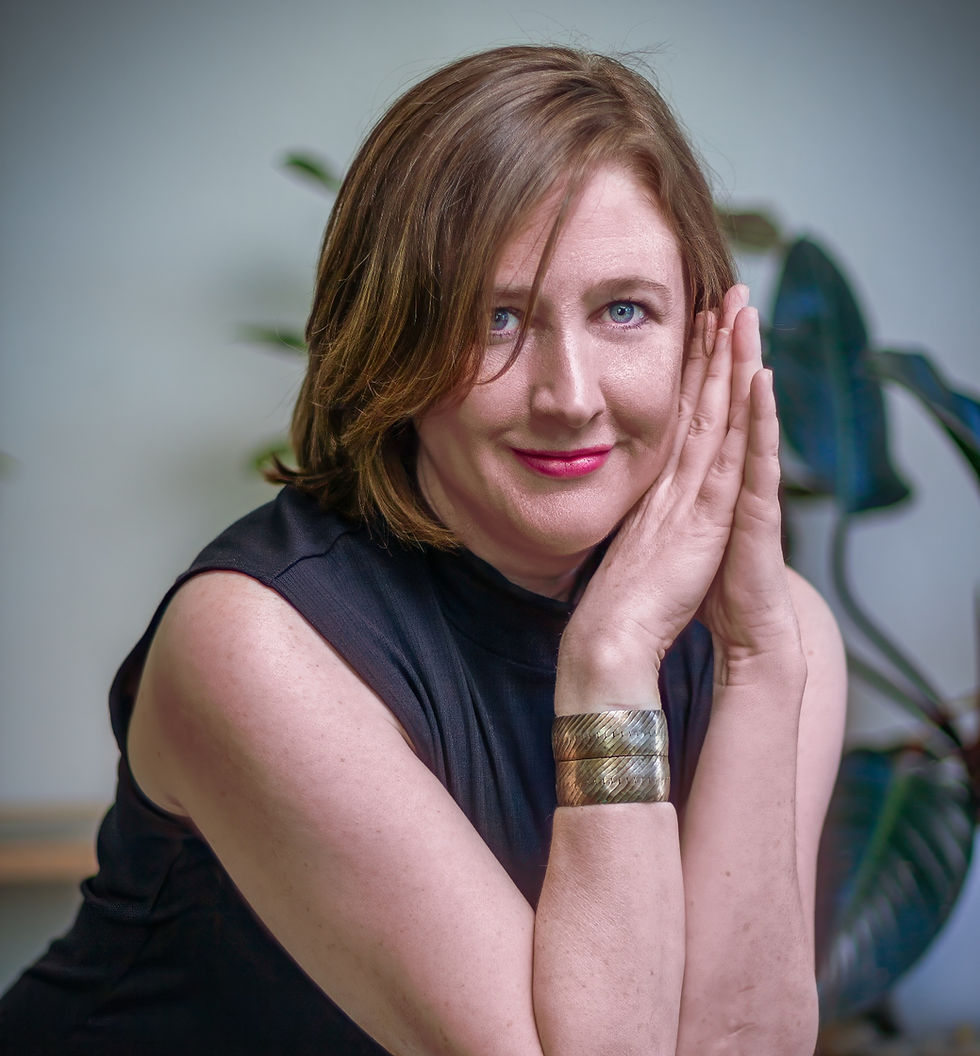 Alice Jessop, author, in portrait