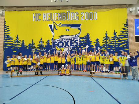 Minispielfest beim HC Neuenbürg 2000