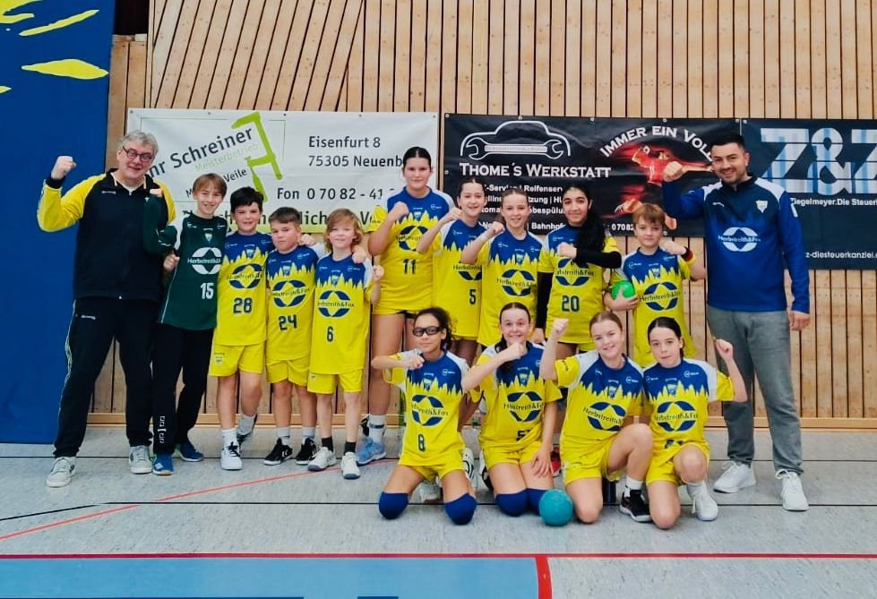 Gemischte D-Jugend: HC Neuenbürg 2000 – TB Pforzheim 17:16 (9:6)