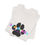 Thumbnail: Colorful Paw Print 3rd Grade Crew Tee, School Spirit Wear