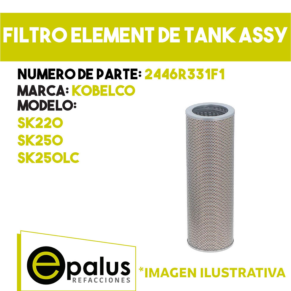FILTRO CONJUNTO DE TANQUE DE ELEMENTOS - PARTE: 2446R331F1