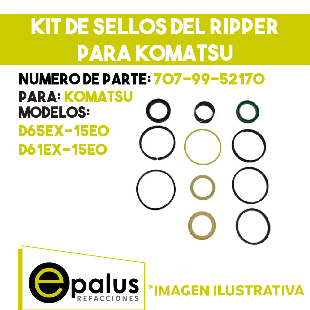 KIT DE SELLOS DE RIPPER - PARTE: 707-99-52170