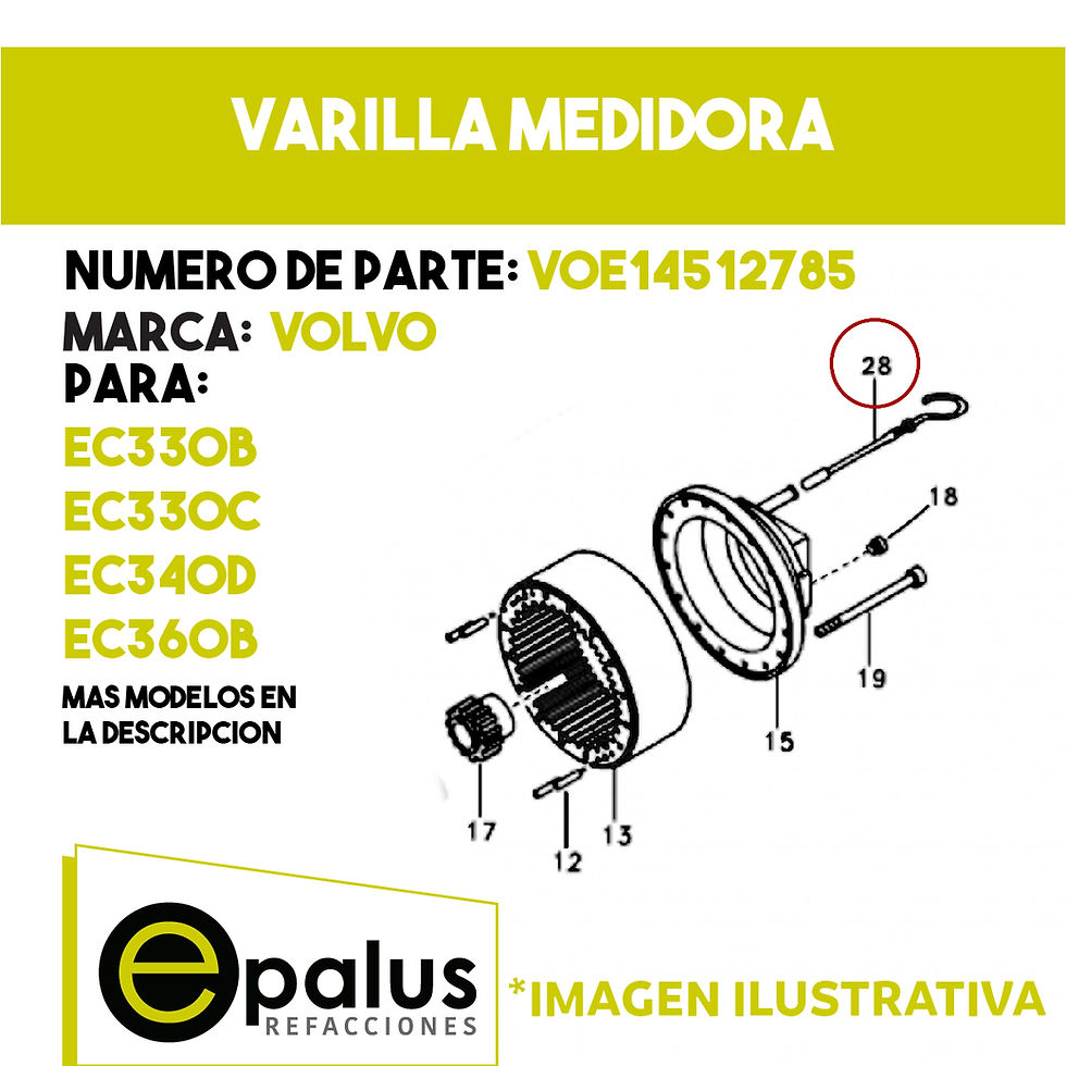 VARILLA MEDIDORA - PARTE: VOE14512785