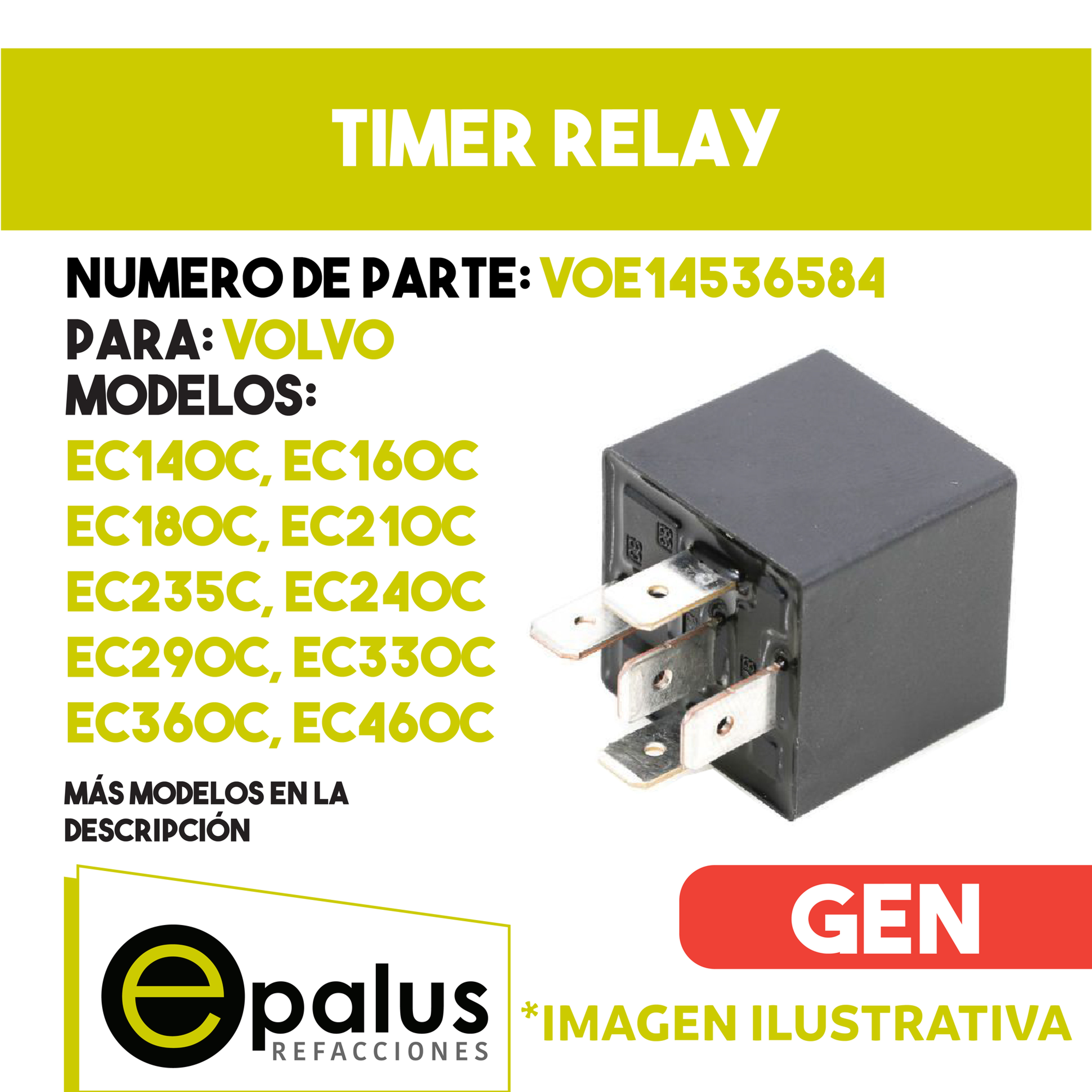 TIMER RELAY - PARTE: VOE14536584