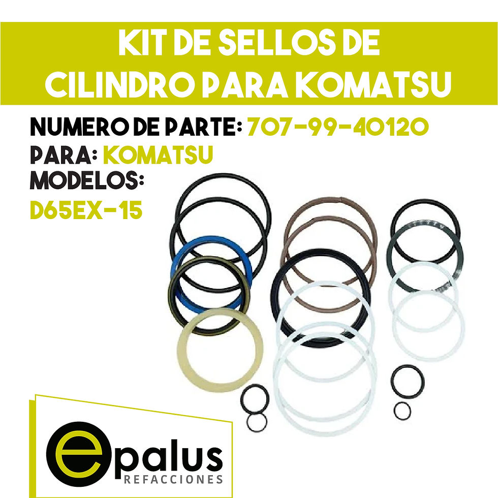 KIT DE SELLOS PARA KOMATSU - PARTE: 707-99-40120